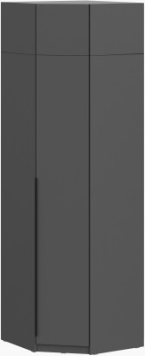 Шкаф угловой с антресолью ШК 5, Графит