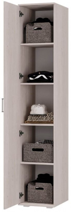 "Белла" пенал (400х2120х470) венге/ясень белый