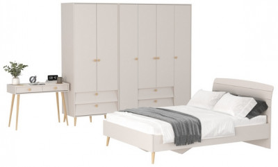 Афина Спальня 21-1400, кашемир серый