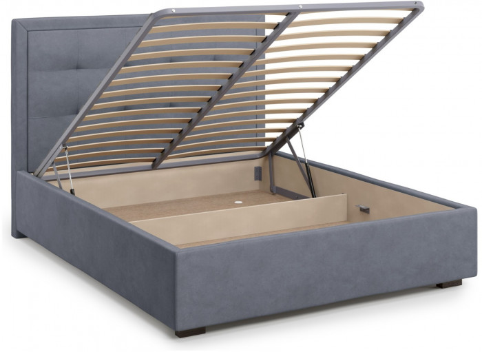 Кровать Komo 160 с подъемным механизмом, Velutto 32
