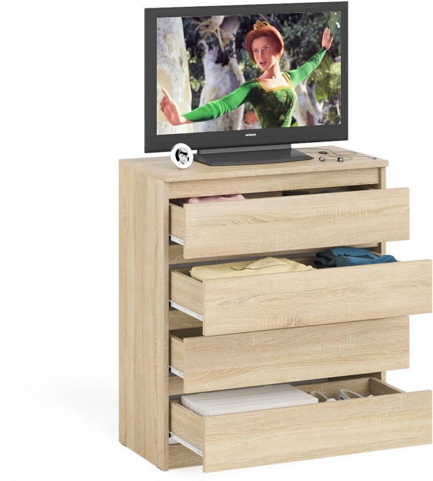 Мори Комод МК800.4, дуб сонома