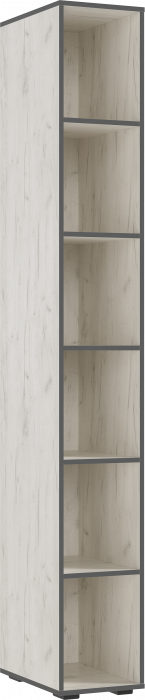 Норд Прихожая, композиция №3, Дуб крафт белый/Дуб крафт белый