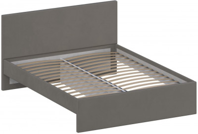 Кровать 160 КР-433-М с настилом из ламелей, Микровелюр Zeekr-55