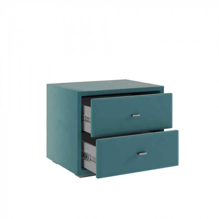 Тумба прикроватная интерьерная бирюза