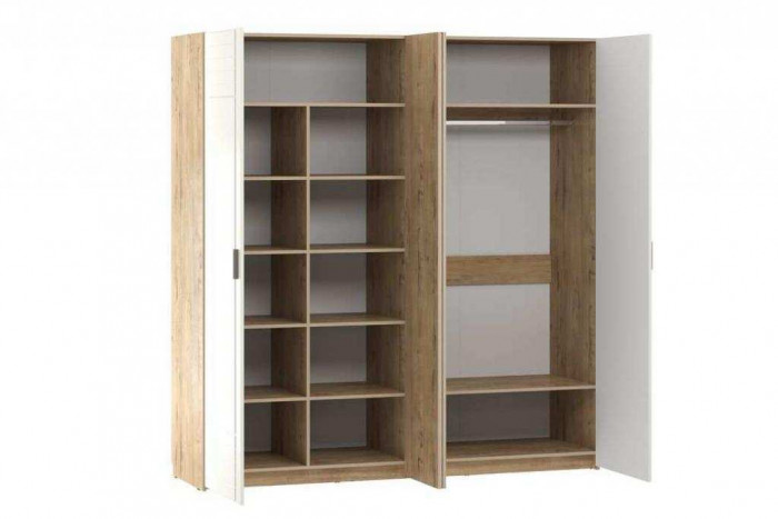 Спальня Livorno 1 дуб бунратти / софт панакота