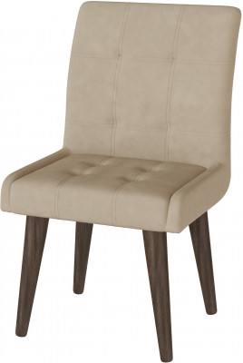 Стул Гира бежевый (орех)
