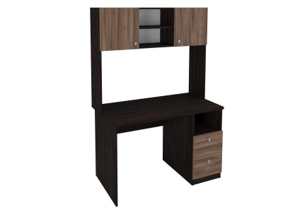 Стол письменный с надстройкой Венге/Орех
