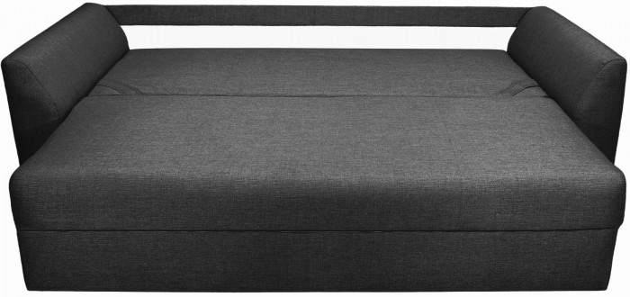 Диван-кровать Белфест 160х195, еврокнижка, велюр, черный