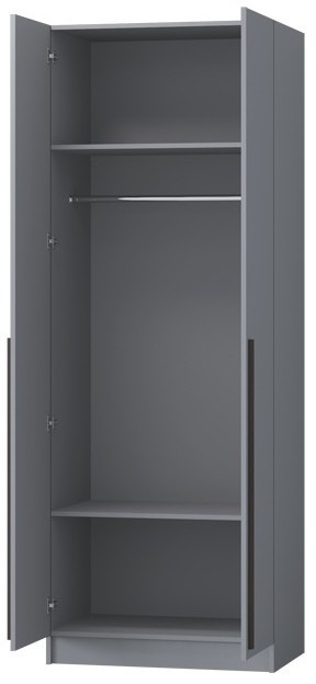 Шкаф Бастион ЛДСП 0,8 (Белый древесный)