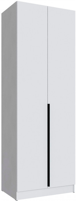 Набор мебели для прихожей "Мадрид", Графит серый/Белый