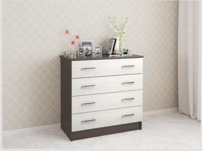 Комод Катрин-3 венге/ясень анкор светлый