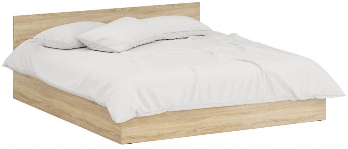 Кровать 1800 + Пенал Стандарт, дуб сонома