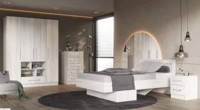 Пион Модульная Спальня, Сандал светлый
