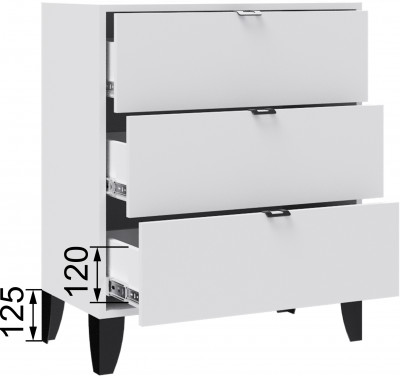 Гира Комод ГК-1 белый