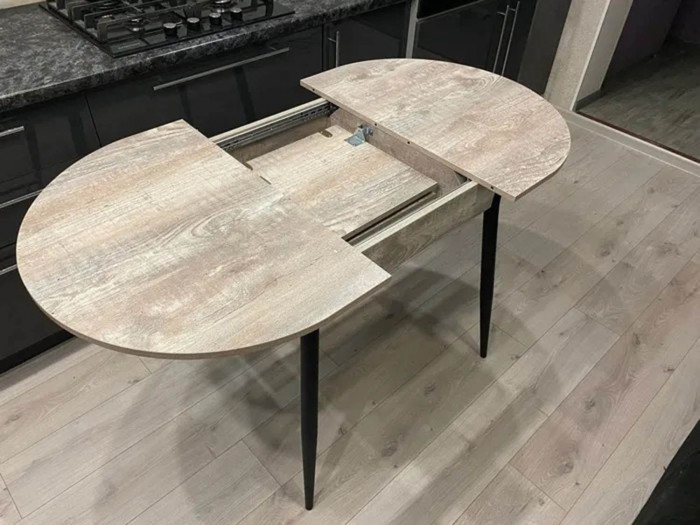 Обеденная группа Стиль-1 / Стул Х 4 шт. / Бетон темный/черный / бид 43