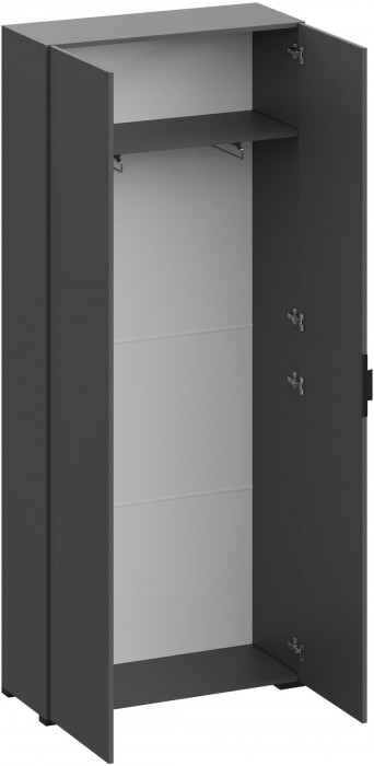 Модульная Прихожая Ома, набор №7, Графит/Дуб Тортуга, Simple 27