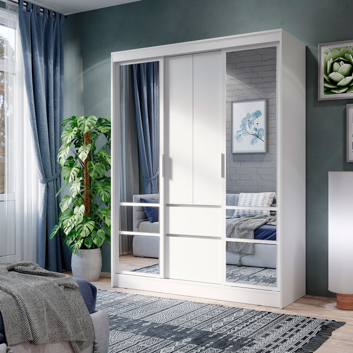 Симпл ШКК-06 шкаф-купе белый