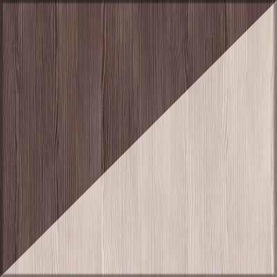 Два стола рабочих 6-0606 Сигма + два кресла 103 чёрных, цвет бодега тёмный/бодега светлый, ШхГхВ 241х60,5х166 см., НЕ универсальная сборка