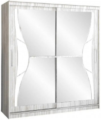 Шкаф-купе Элегант 1 1700 (Сандал светлый)