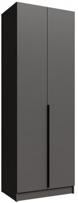 Шкаф Мадрид (0,8) без зерк. графит серый