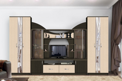 Гостиная Аллегро Вариант 5 (Венге / Белфорт)