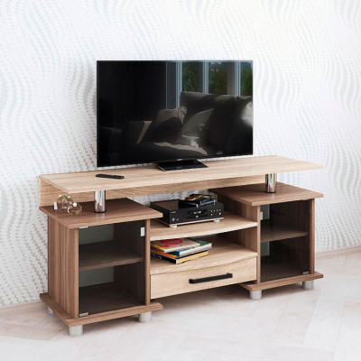 Тумба ТВ 003 (К2) (1300*608*410) ясень шимо/дуб сонома