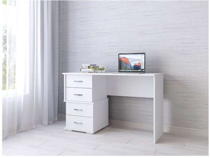 Письменный стол Сити-2 белый