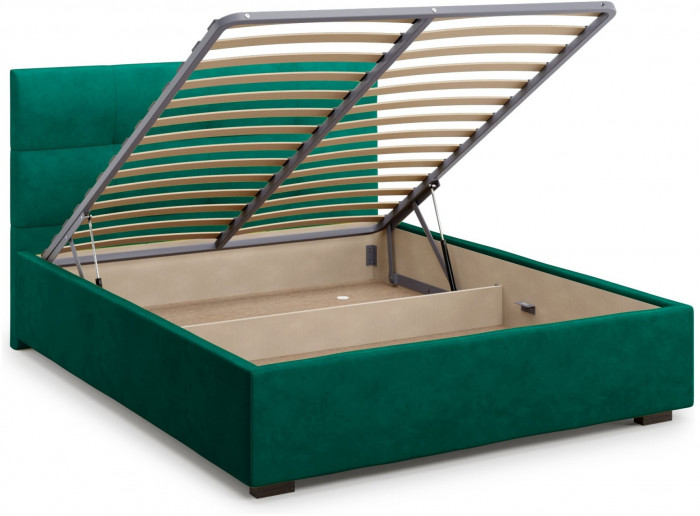 Кровать Garda 140 с подъемным механизмом, Velutto 33