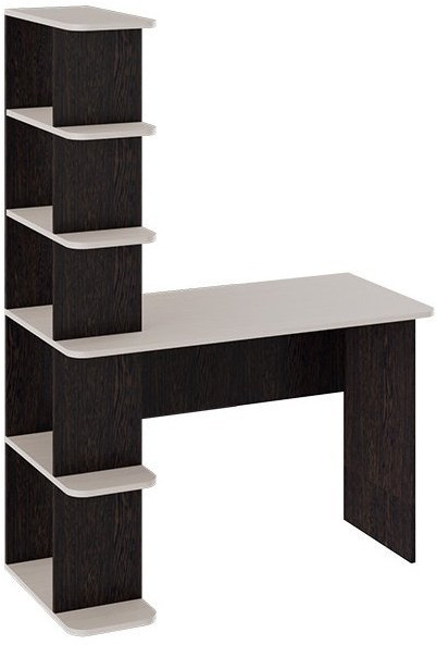 Стол письменный тип 4 (Дуб Крафт Белый)