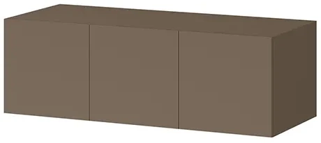 Шкаф Бастион 1500 №2 с антресолью, Молочный шоколад