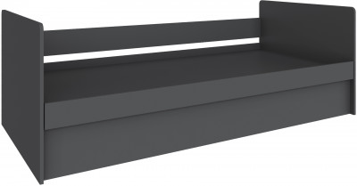 Кровать Мадрид (0,9) с подъемным механизмом, Графит серый