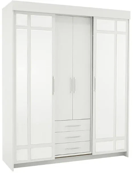 Шкаф-купе Маэстро (Белый)