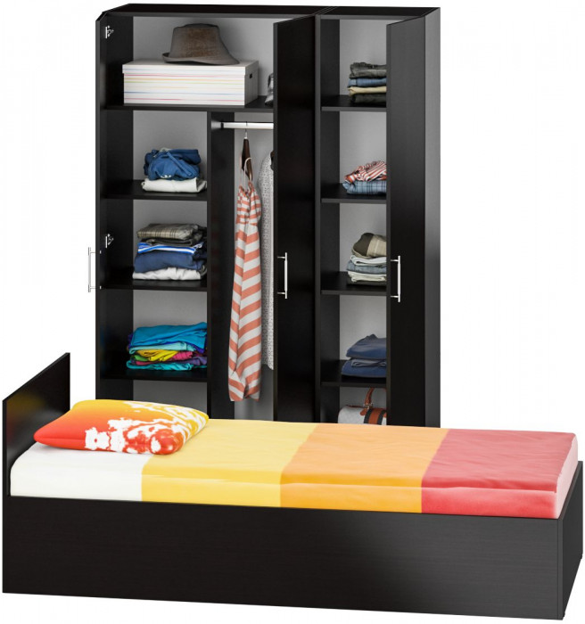 Спальня Стандарт 1-0900, венге