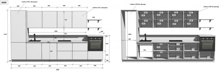 КГ 3600 ПВХ, Белый софт матовый Арника РМ в.10