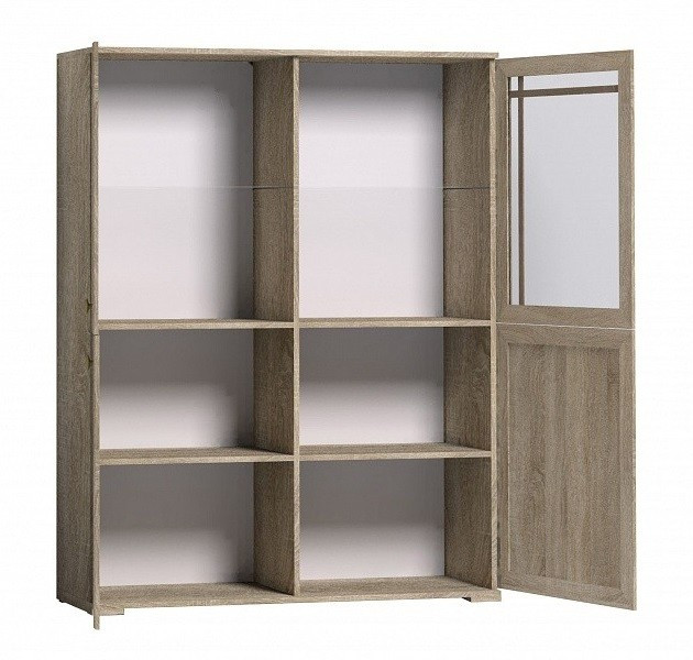 Шкаф-витрина Sherlock 22, дуб сонома