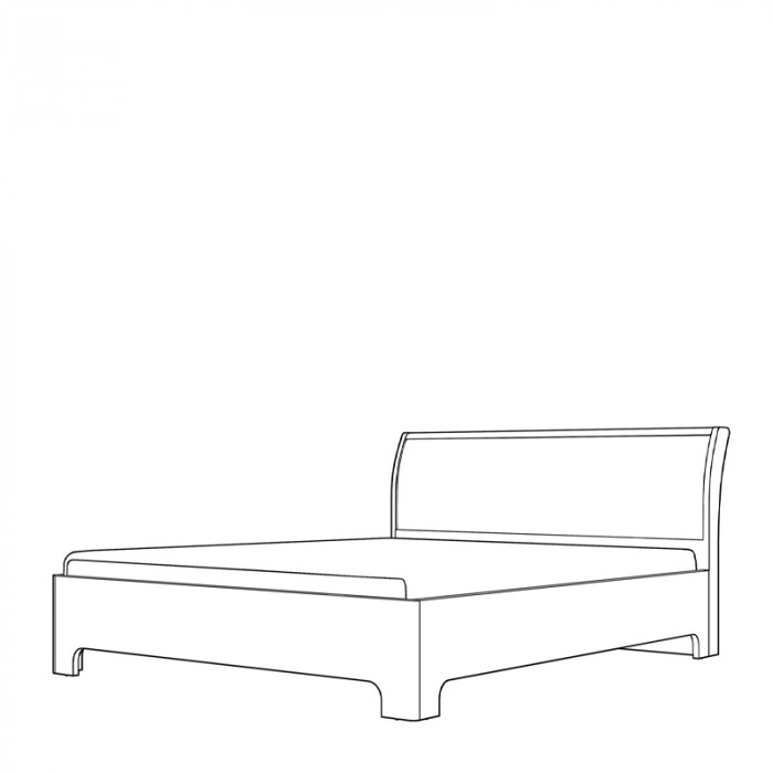 Кровать-3 1200 экокожа Парма Нео