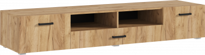 Нэнси NEW Тумба ТВ 2000 ЛДСП, Дуб Крафт/Дуб Крафт