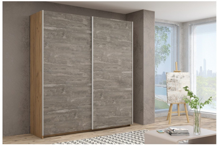 Шкаф-купе Иннэс-5 2000 Ф1/Ф1, Бодега