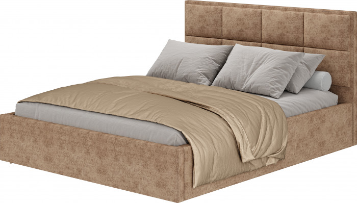 Кровать 160х200 с подъемным механизмом Линда КР-16, Грифельный