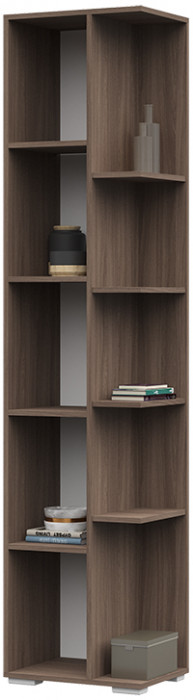 Прихожая Вегас Пенал 457х2002х350 шимо темный/кофе с молоком