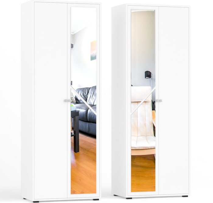 Камелия Шкаф 4-х створчатый, белый