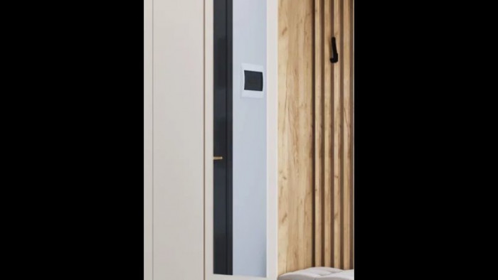 Прихожая Руэлла, композиция 2, дуб крафт золотой/кашемир