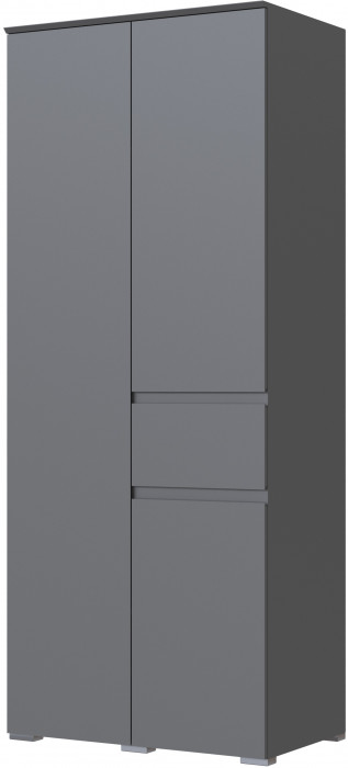 Модульная спальня Плейона, набор 1, Графит серый