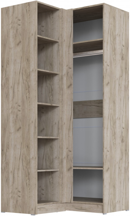 Спальня Вегас, композиция 5, Дуб крафт серый/Цемент