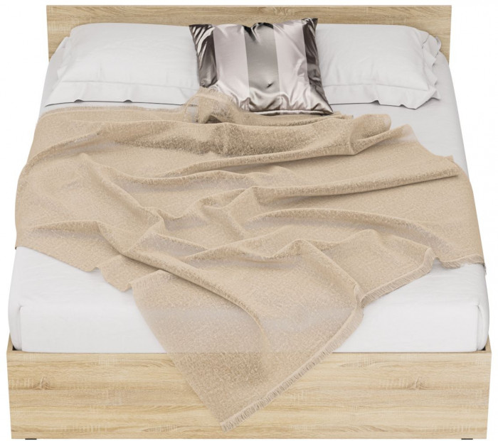 Стандарт Кровать 1600, дуб сонома