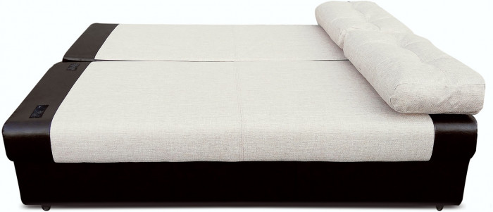 Диван-кровать Амстердам Мини Люкс, 150х195, еврокнижка, велюр, черный