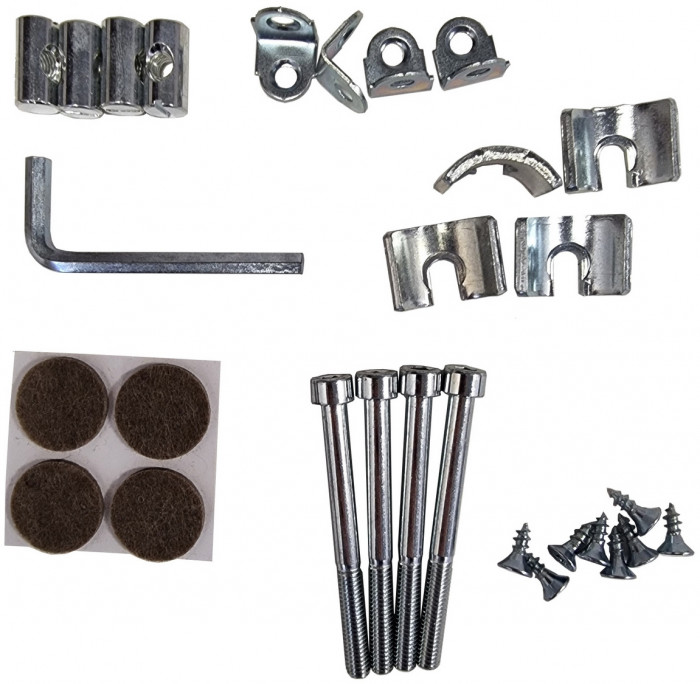 Три стула Мебель--24 Гольф-11 разборных, цвет слоновая кость, обивка ткань велюр бежевый 05, ШхГхВ 40х40х100 см., от пола до верха сиденья 47 см.