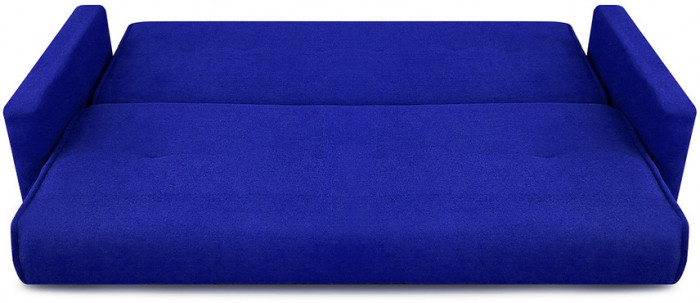 Раскладной диван-кровать, прямой, книжка, цвет синий, Милан 140