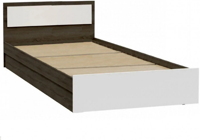 Мартина Кровать 90 (Дуб Сонома / белый)