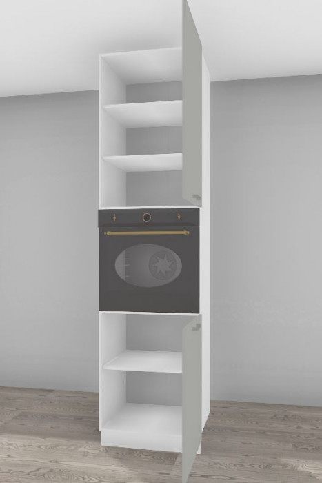 Ф-292 Катрин (ШПД 920х600) МДФ циркон